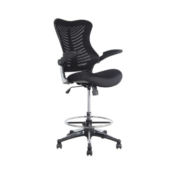 OF-2001STBK Office Factor Stool Chair
