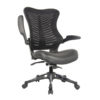 OF-2002BK Office Factor Leather Seat Chair