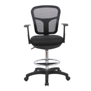 OF-137STBK Office Factor Stool Chair