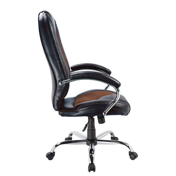 OF-71BK Leather Office Factor Chair